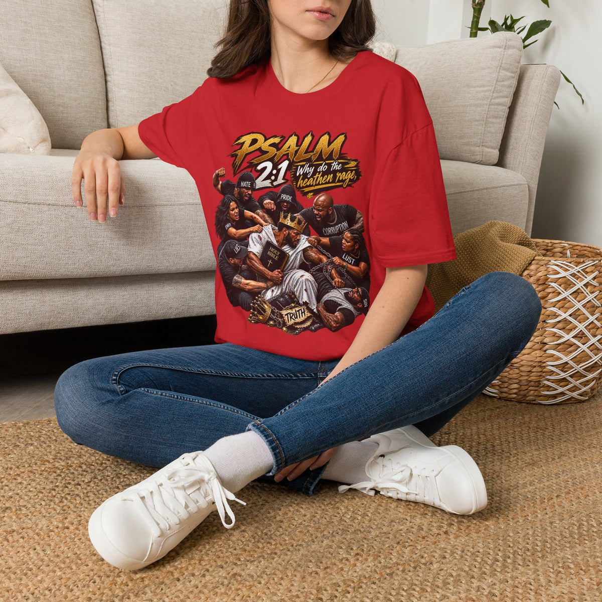 Clothed in Christ Tee | Soft Christian Faith Shirt | Scripture Apparel