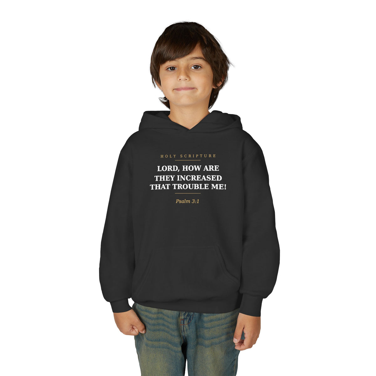 Young & Faithful Hoodie | Kids Christian Sweatshirt
