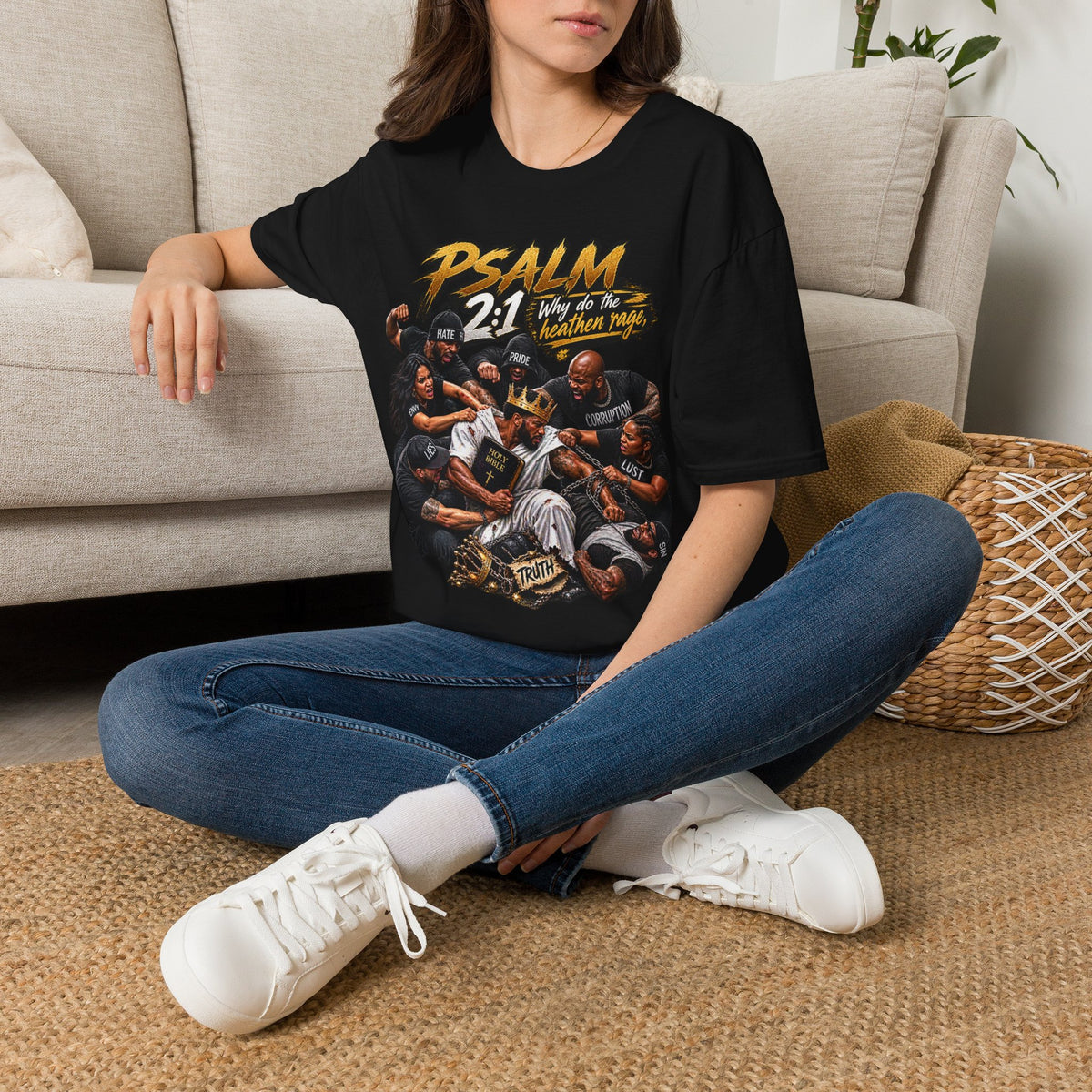 Clothed in Christ Tee | Soft Christian Faith Shirt | Scripture Apparel