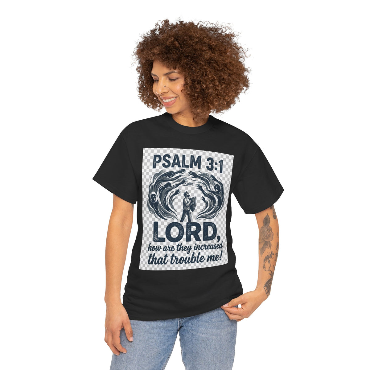 Psalm 23 Tee | Christian Scripture T-Shirt | Faith Apparel