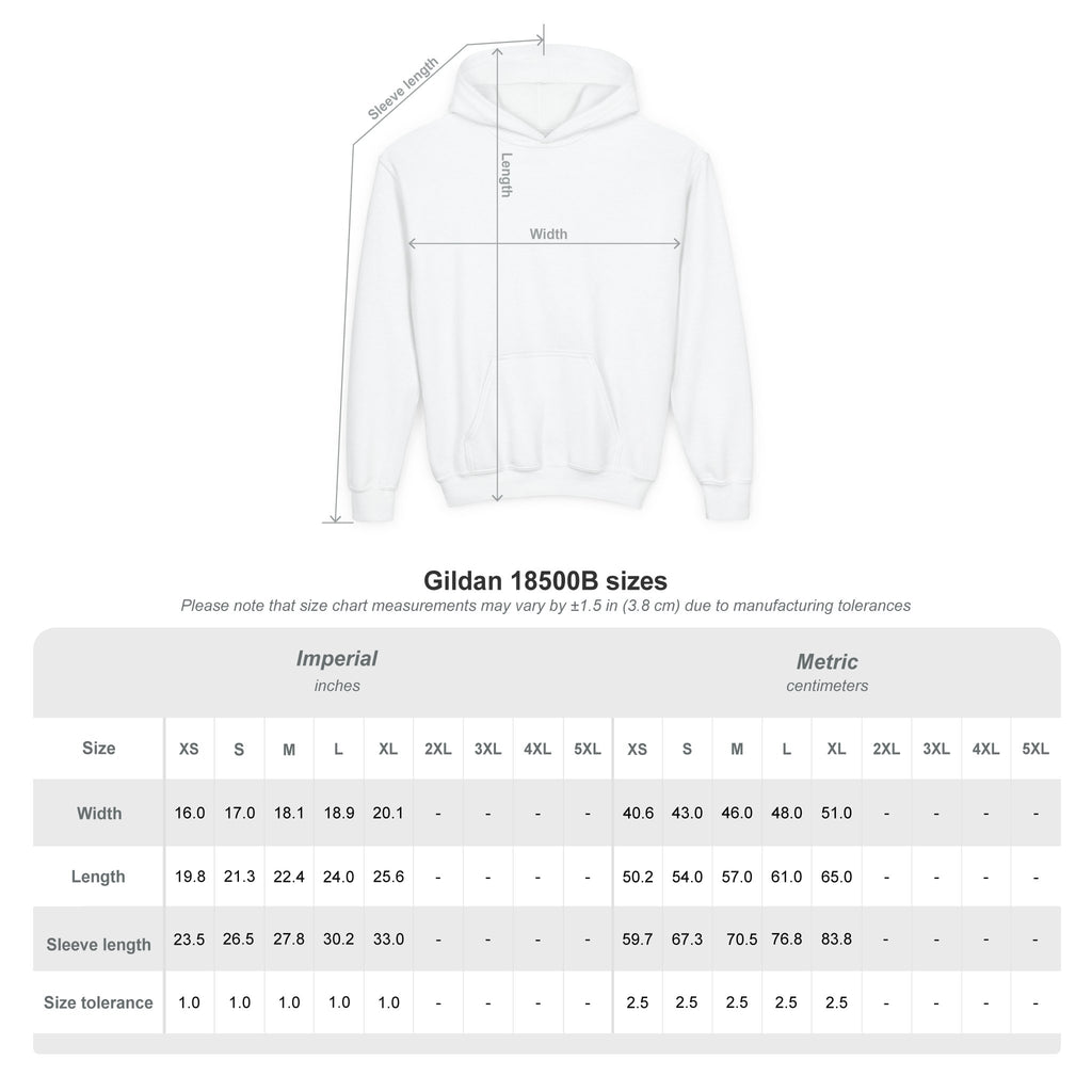 Young & Faithful Hoodie | Kids Christian Sweatshirt