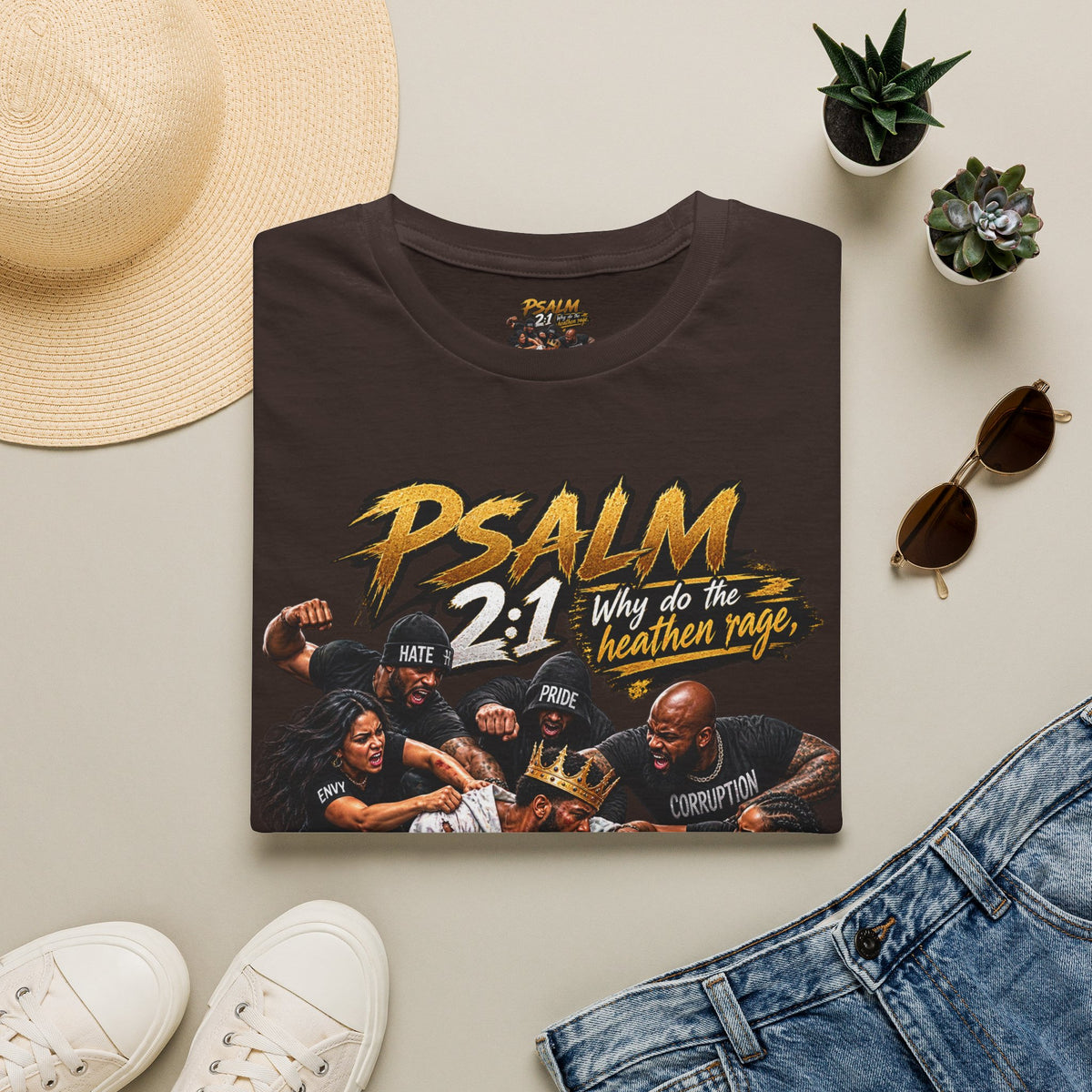Clothed in Christ Tee | Soft Christian Faith Shirt | Scripture Apparel