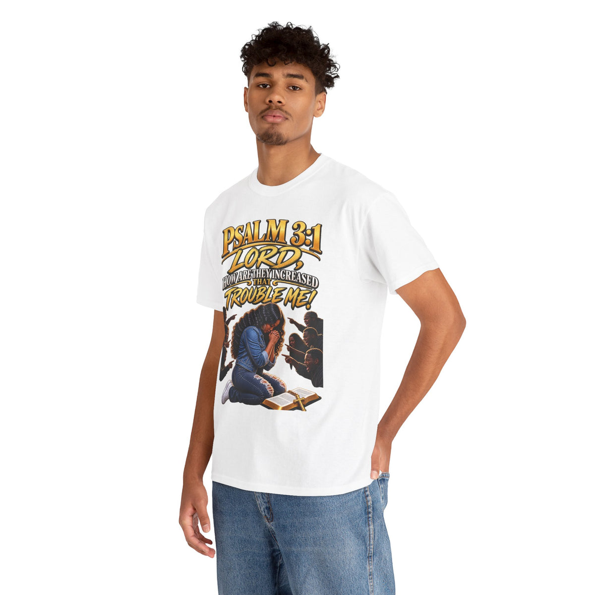 John 3:16 Tee | Bible Verse Christian T-Shirt | Faith Wear