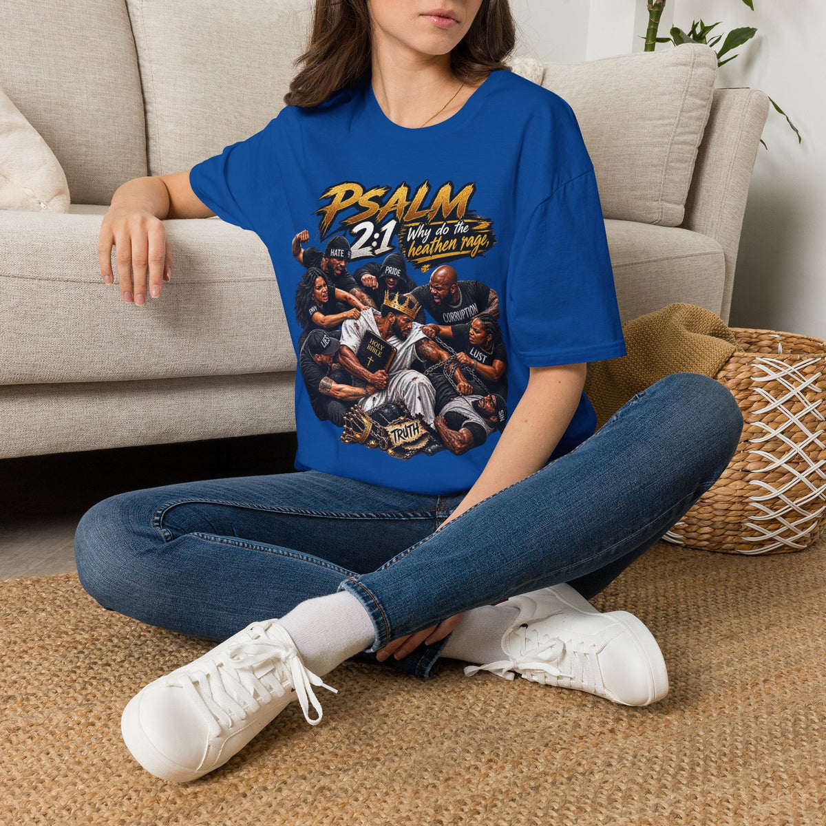 Clothed in Christ Tee | Soft Christian Faith Shirt | Scripture Apparel