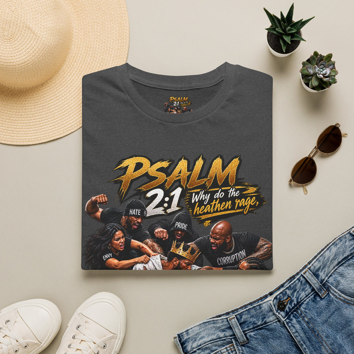 Clothed in Christ Tee | Soft Christian Faith Shirt | Scripture Apparel