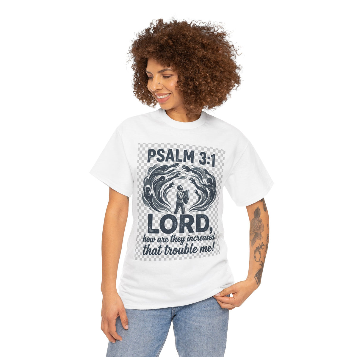 Psalm 23 Tee | Christian Scripture T-Shirt | Faith Apparel